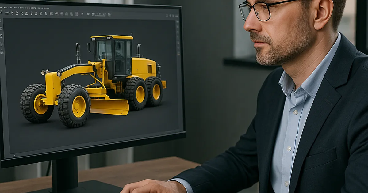 3D Machine Modeling for Grading Projects: 2026 Guide - DirtMatch blog hero image about earthwork and construction