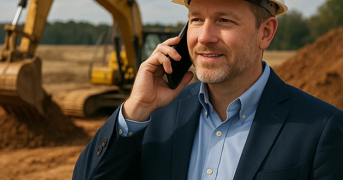 Build a Referral Network That Keeps Dirt Work Rolling In - DirtMatch blog hero image about earthwork and construction