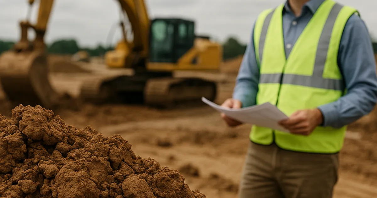 Clay Soil in Construction: Uses, Risks, and How to Manage It - DirtMatch blog hero image about earthwork and construction