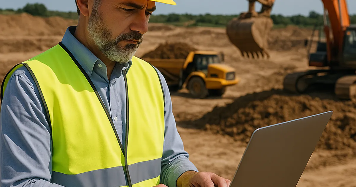 Cloud-Based Project Management for Earthwork Contractors - DirtMatch blog hero image about earthwork and construction