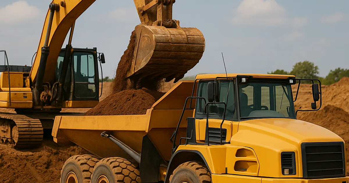 Cost of Hauling Dirt in the Dallas Area (2026 Guide) - DirtMatch blog hero image about earthwork and construction