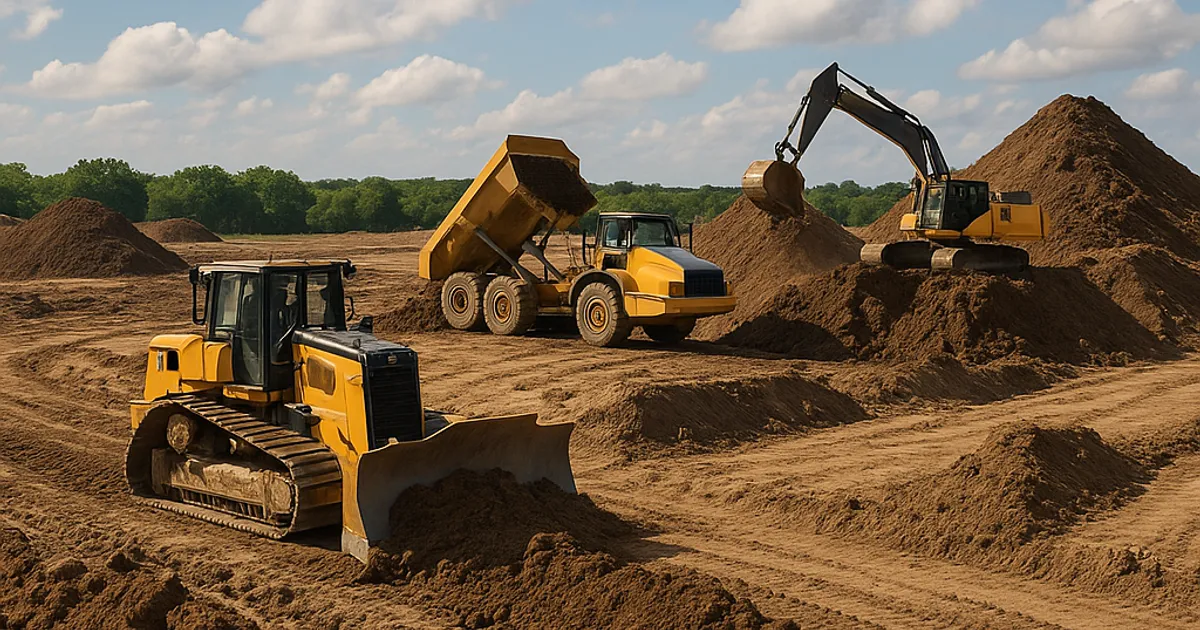 Cut and Fill Balancing for DFW Developers in 2026 - DirtMatch blog hero image about earthwork and construction