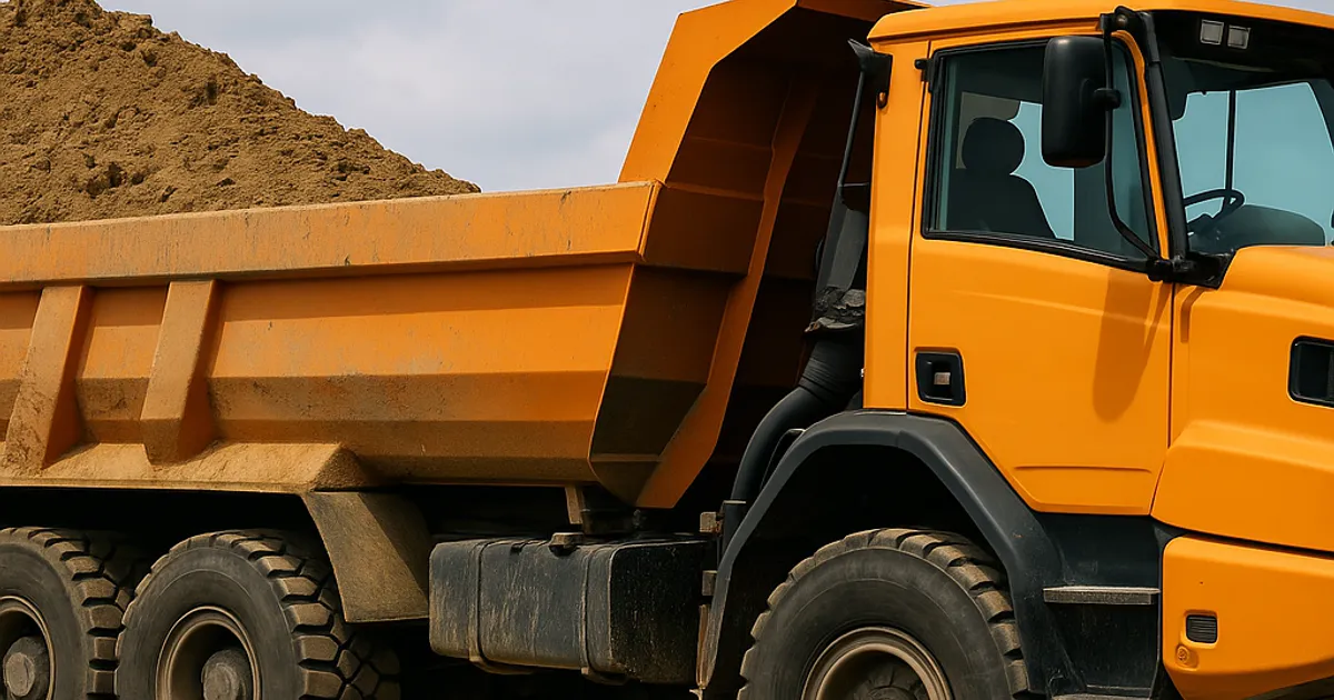 Dirt Hauling Cost Per Cubic Yard: Calculate & Compare - DirtMatch blog hero image about earthwork and construction