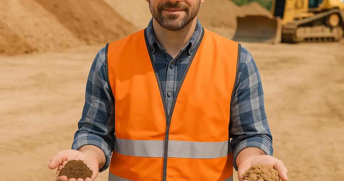 How Different Types of Dirt Can Be Used in Construction - DirtMatch blog hero image about earthwork and construction