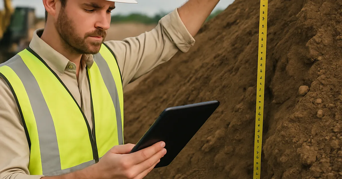 How to Calculate Cubic Yards of Dirt for Any Job Site - DirtMatch blog hero image about earthwork and construction