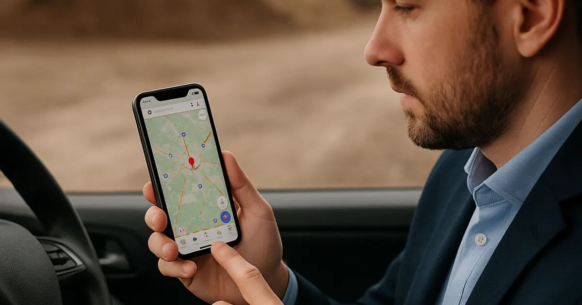 How to Use Google Maps to Scout Dirt Disposal Sites - DirtMatch blog hero image about earthwork and construction
