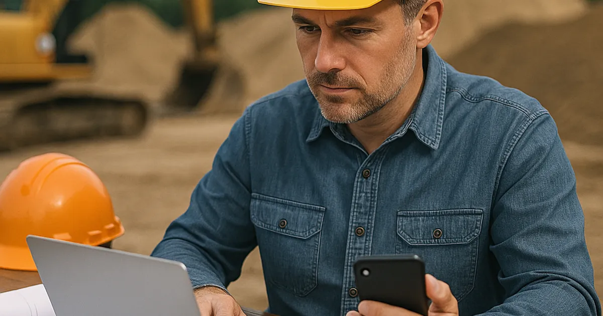 How to Use LinkedIn to Win Earthwork and Dirt Contracts - DirtMatch blog hero image about earthwork and construction