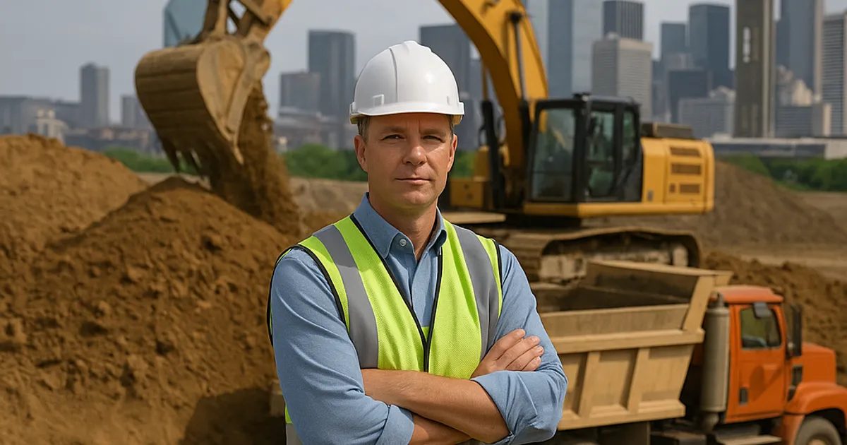 Managing Excess Soil on DFW Job Sites in 2026 - DirtMatch blog hero image about earthwork and construction