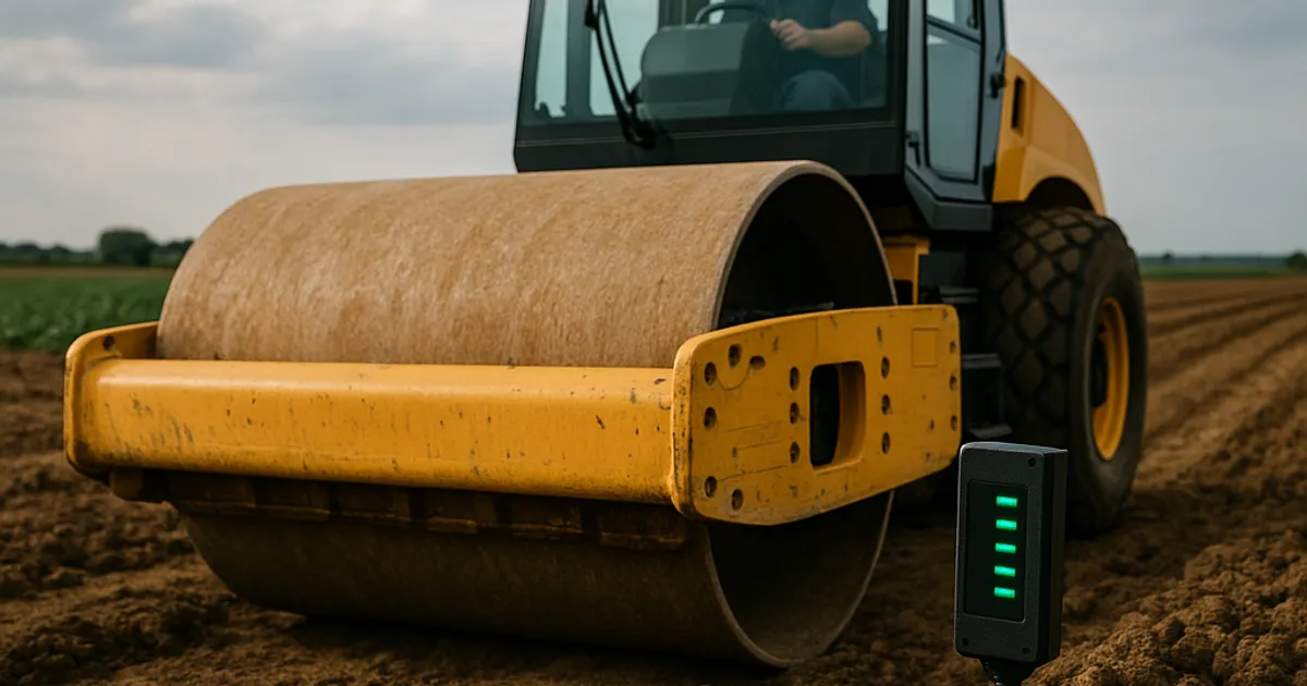 Soil Compaction Monitoring Technology: 2026 Guide - DirtMatch blog hero image about earthwork and construction