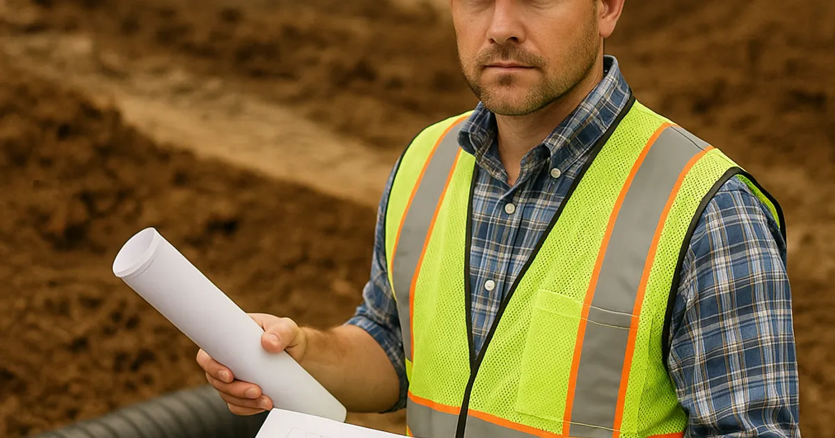 Why Drainage Should Drive Your Grading Plan - DirtMatch blog hero image about earthwork and construction