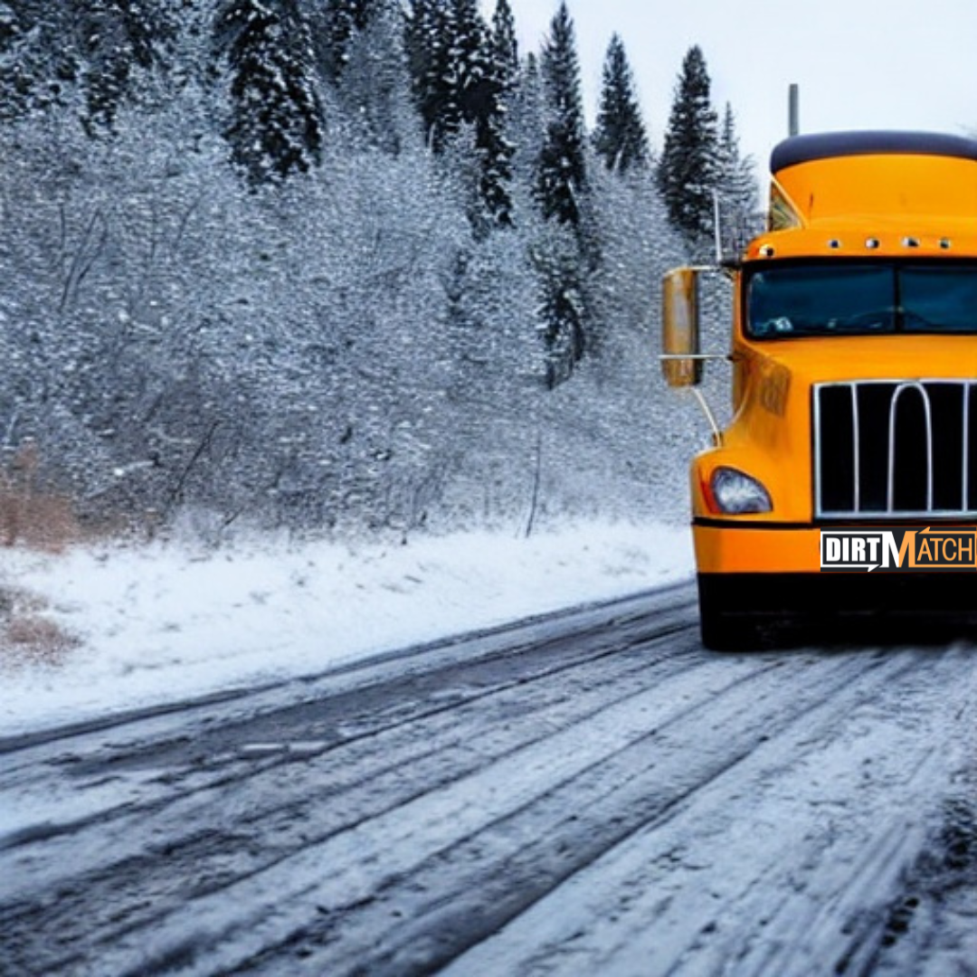 How to Operate Heavy Trucks on Icy Roads